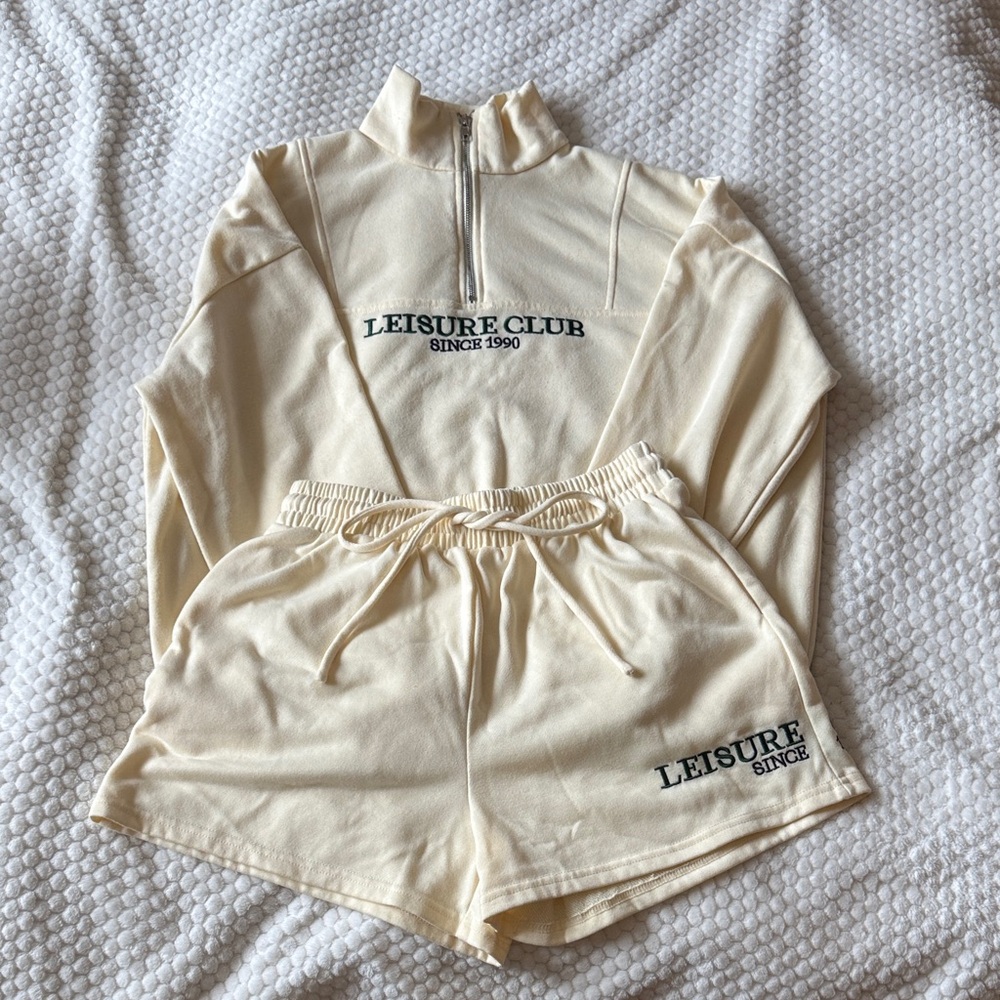 Cream Women's Loungewear Set